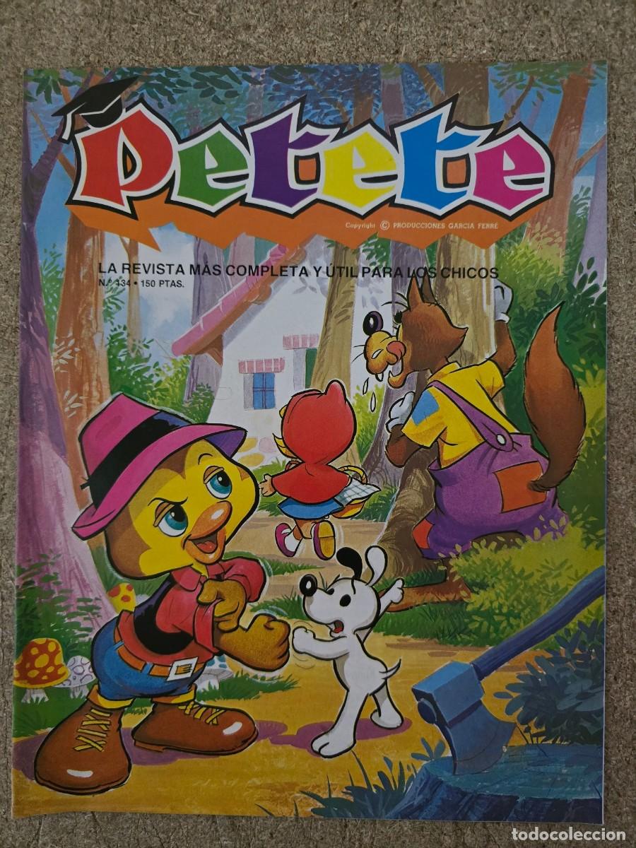 Comics: Revista Petete 134.Editorial P.T.T.
