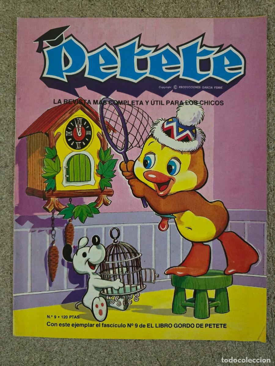 Comics: Revista Petete 9.Editorial P.T.T.