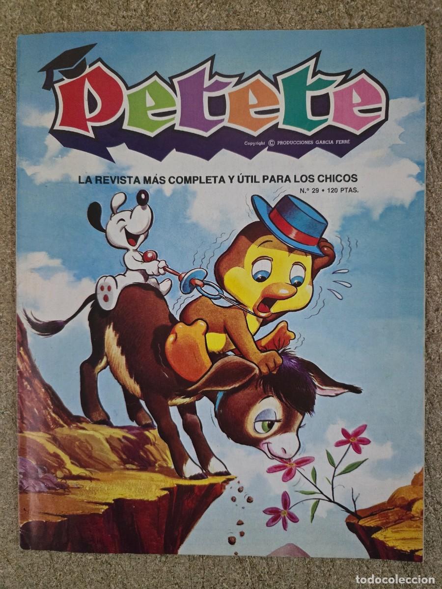 Comics: Revista Petete 29.Editorial P.T.T.