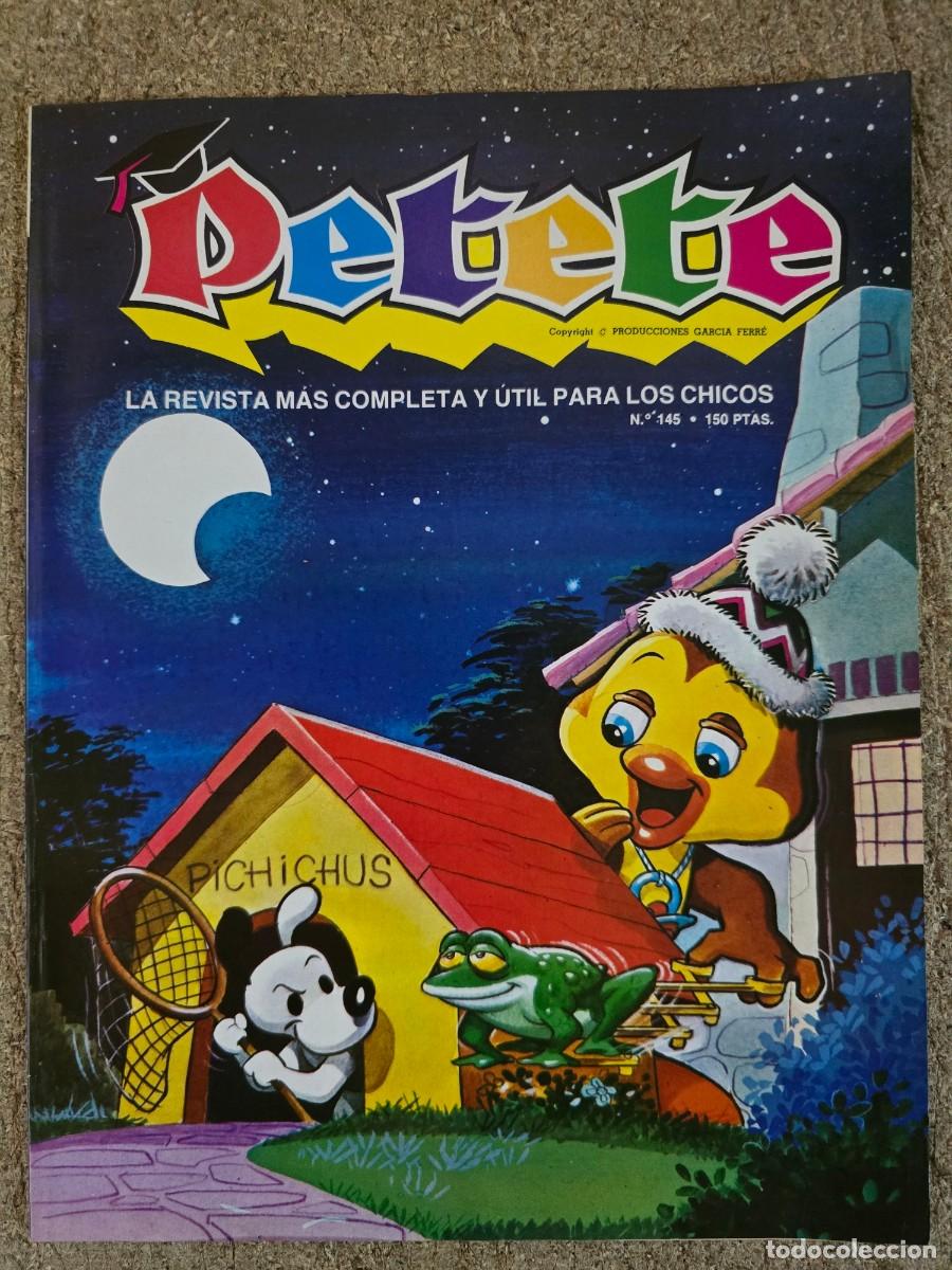 Comics: Revista Petete 145.Editorial P.T.T.