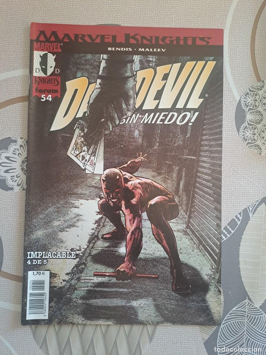 C&oacute;mics: Daredevil 54, Marvel Knights, F&oacute;rum en muy buen estado Bolsa DA - Foto 1
