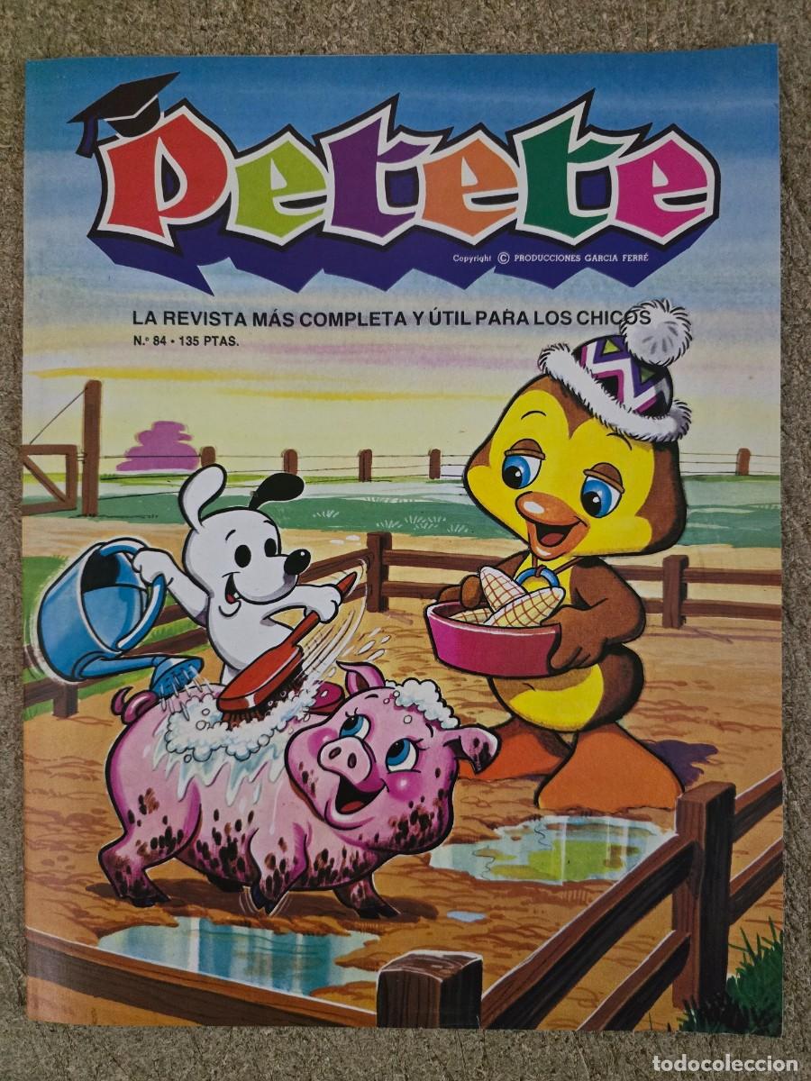 C&oacute;mics: Revista Petete 84.Editorial P.T.T.