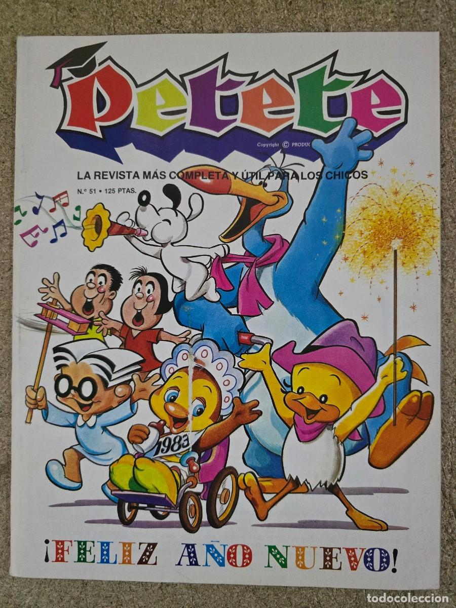 C&oacute;mics: Revista Petete 51.Editorial P.T.T.