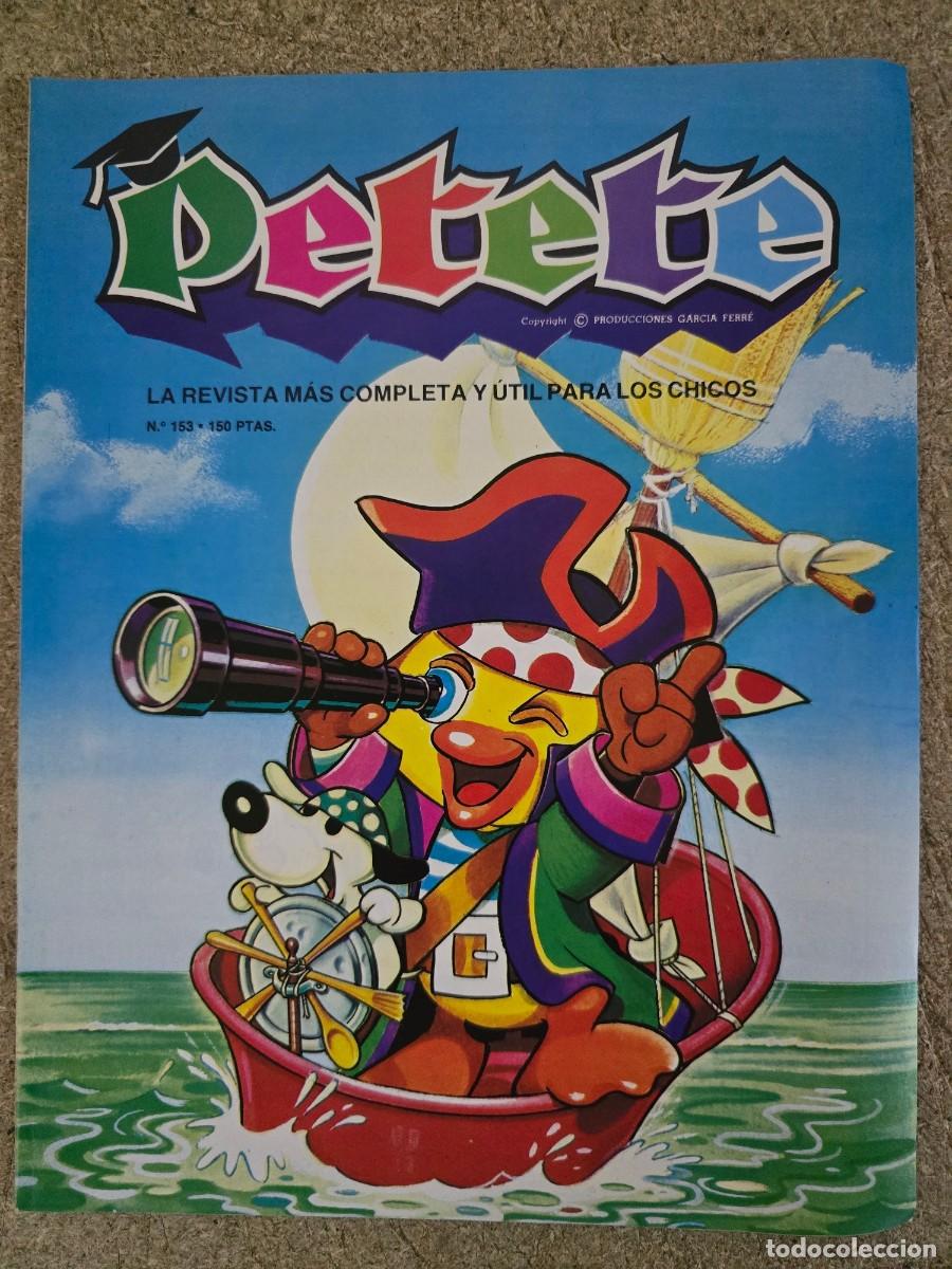 C&oacute;mics: Revista Petete 153.Editorial P.T.T.