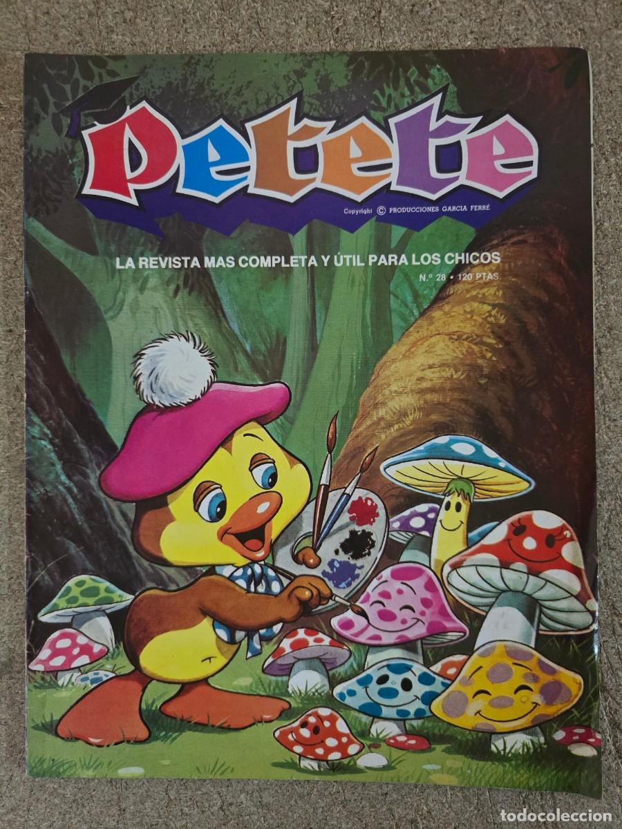 C&oacute;mics: Revista Petete 28.Editorial P.T.T.
