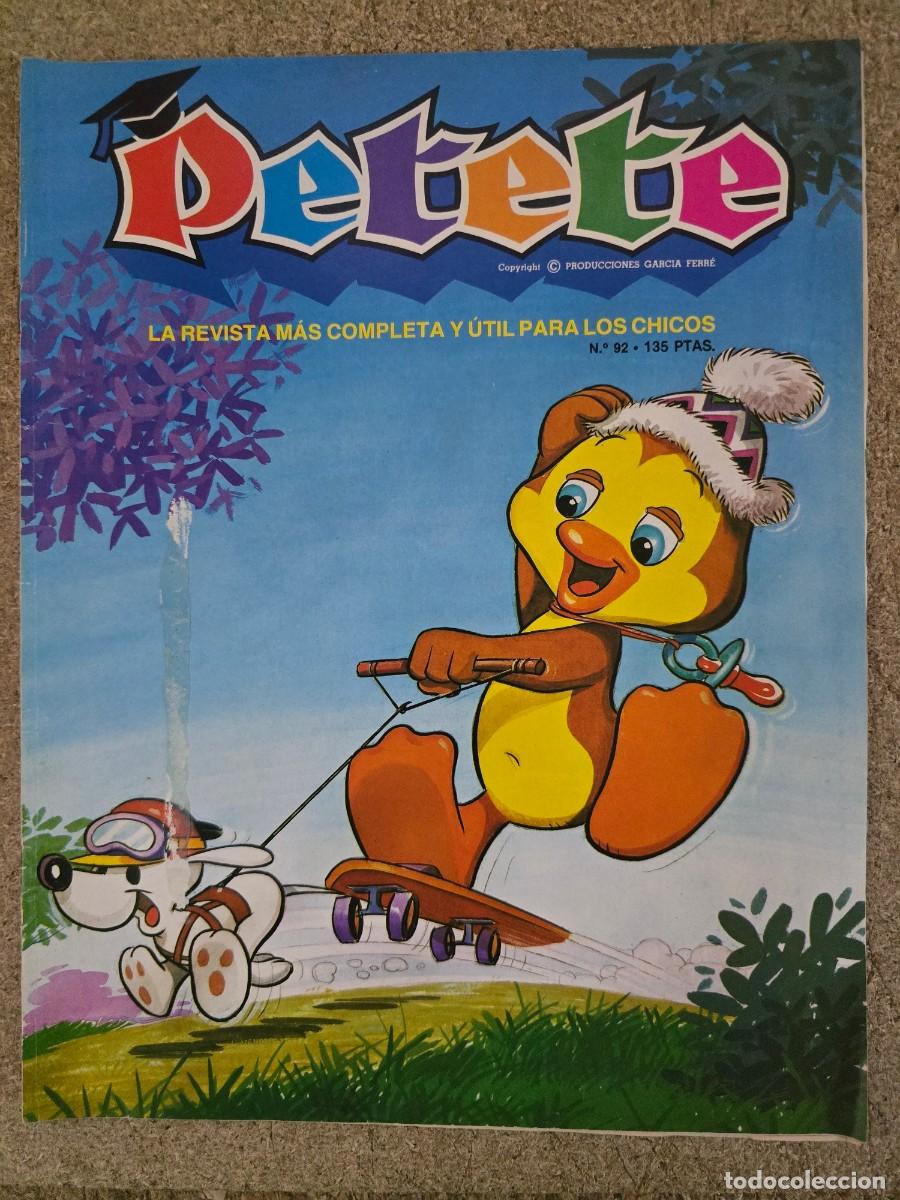 C&oacute;mics: Revista Petete 92.Editorial P.T.T.