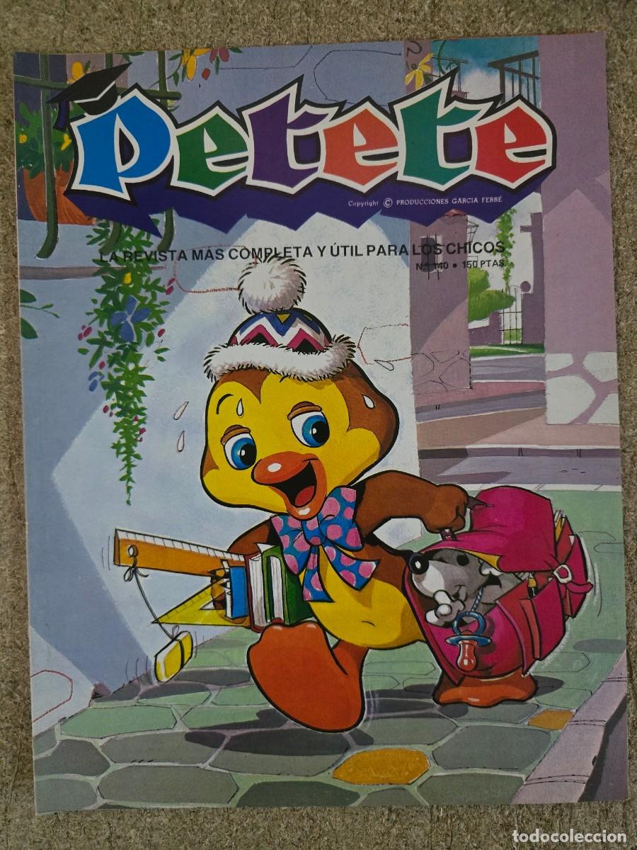 C&oacute;mics: Revista Petete 140.Editorial P.T.T.