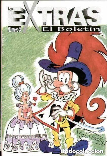 C&oacute;mics: EL CAPITAN MOSTACHETE EXTRAS DE EL BOLETIN N&ordm; 3 (J. SANCHIS) - EL BOLETIN - COMO NUEVO - OFM16