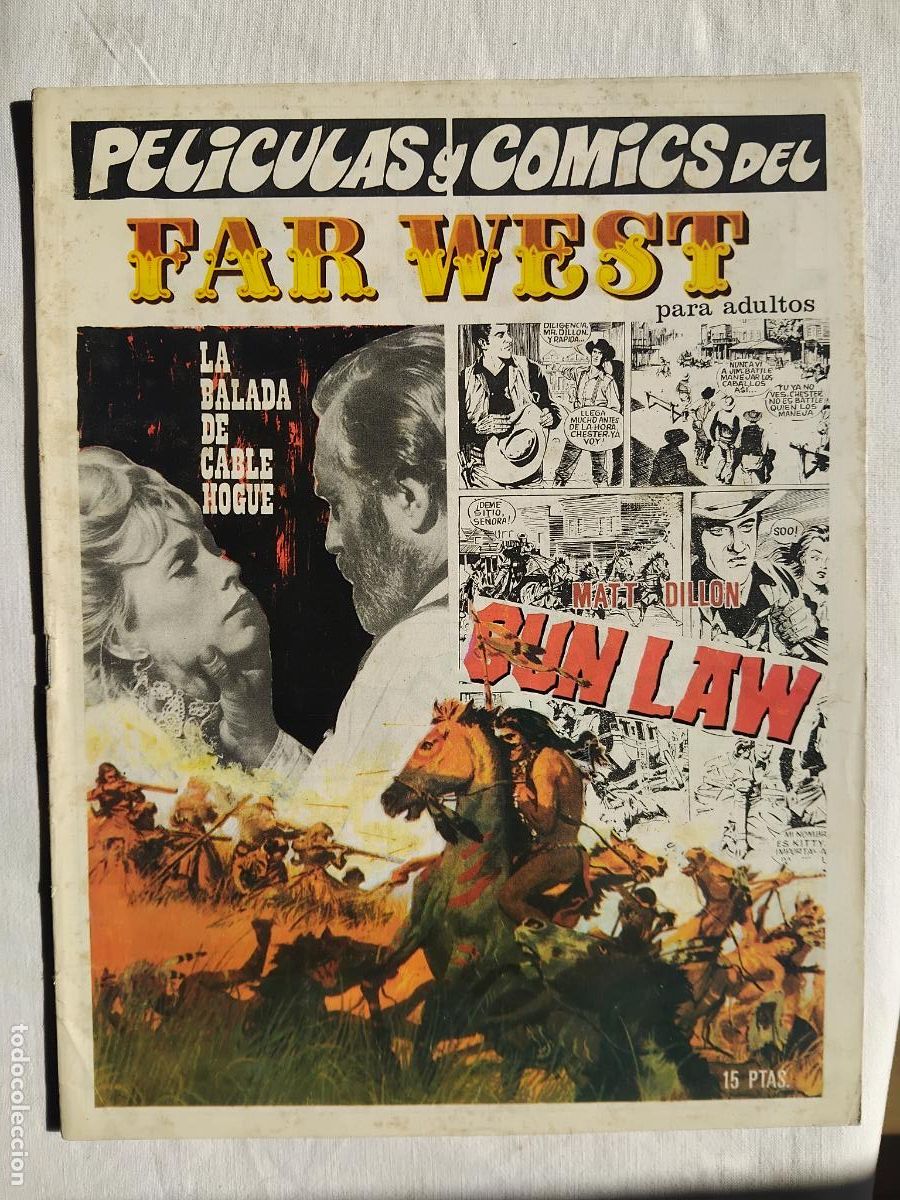 C&oacute;mics: PELICULAS Y COMICS DEL FAR WEST. GUN LAW - LA BALADA DE CABLE HOGUE.