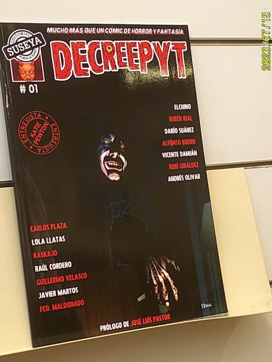 C&oacute;mics: DECREEPYT N&ordm; 1 COMIC DE HORROR Y FANTASIA - EDITORIAL SUSEYA OFERTA