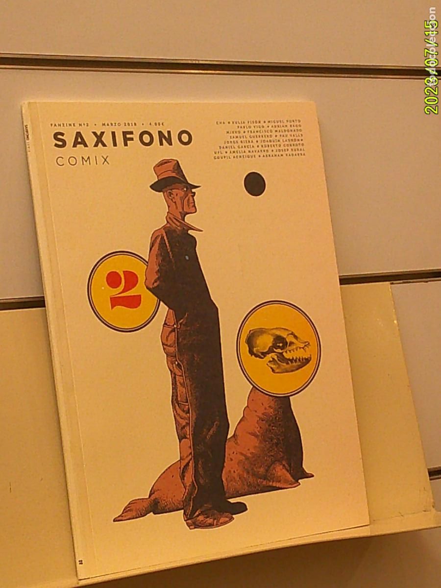 C&oacute;mics: FANZINE SAXIFONO COMIX N&ordm; 2 MARZO 2018