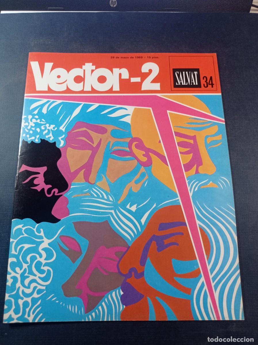 C&oacute;mics: VECTOR 2, FASC&Iacute;CULO N&ordm; 34. ENCICLOPEDIA PEDAG&Oacute;GICA. SALVAT, 1969. EL PA&Iacute;S DE SORANG POR ENRIC SI&Oacute; ++