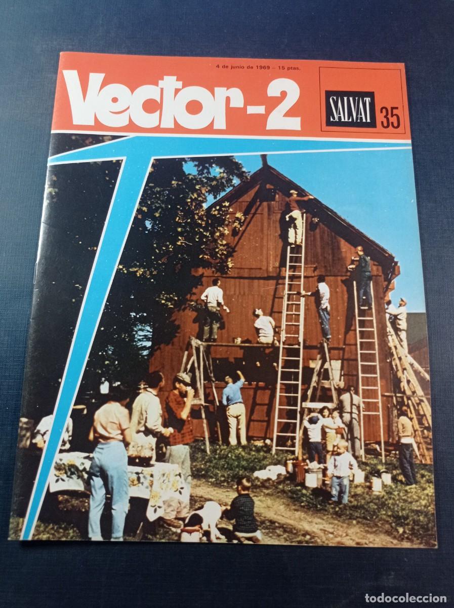 C&oacute;mics: VECTOR 2, FASC&Iacute;CULO N&ordm; 35. ENCICLOPEDIA PEDAG&Oacute;GICA. SALVAT, 1969. EL PA&Iacute;S DE SORANG POR ENRIC SI&Oacute; ++
