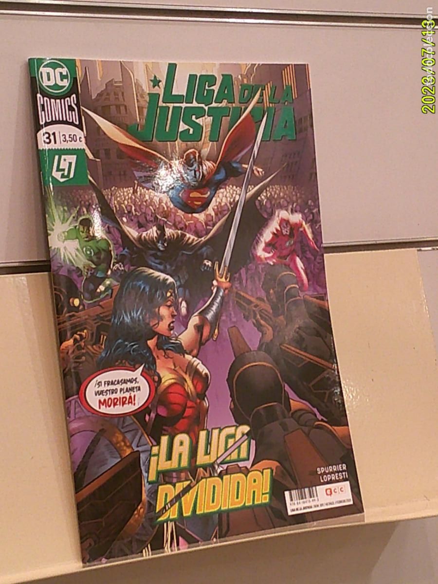 C&oacute;mics: LIGA DE LA JUSTICIA N&ordm; 31-109 FEBRERO 2021 DC - ECC
