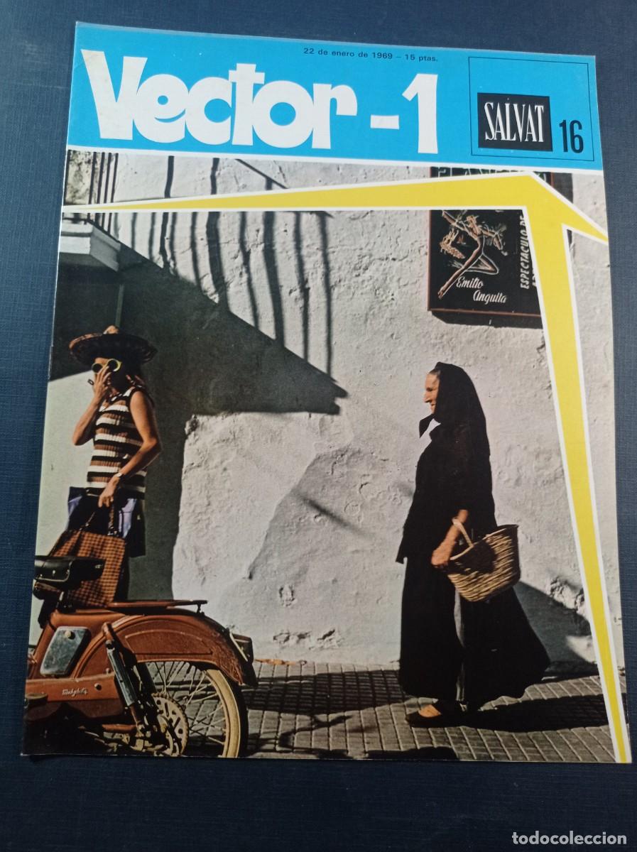 C&oacute;mics: VECTOR 1, FASC&Iacute;CULO N&ordm; 16. ENCICLOPEDIA PEDAG&Oacute;GICA. SALVAT, 1969. NUS Y EL &Aacute;TLETA POR ENRIC SI&Oacute; ++++