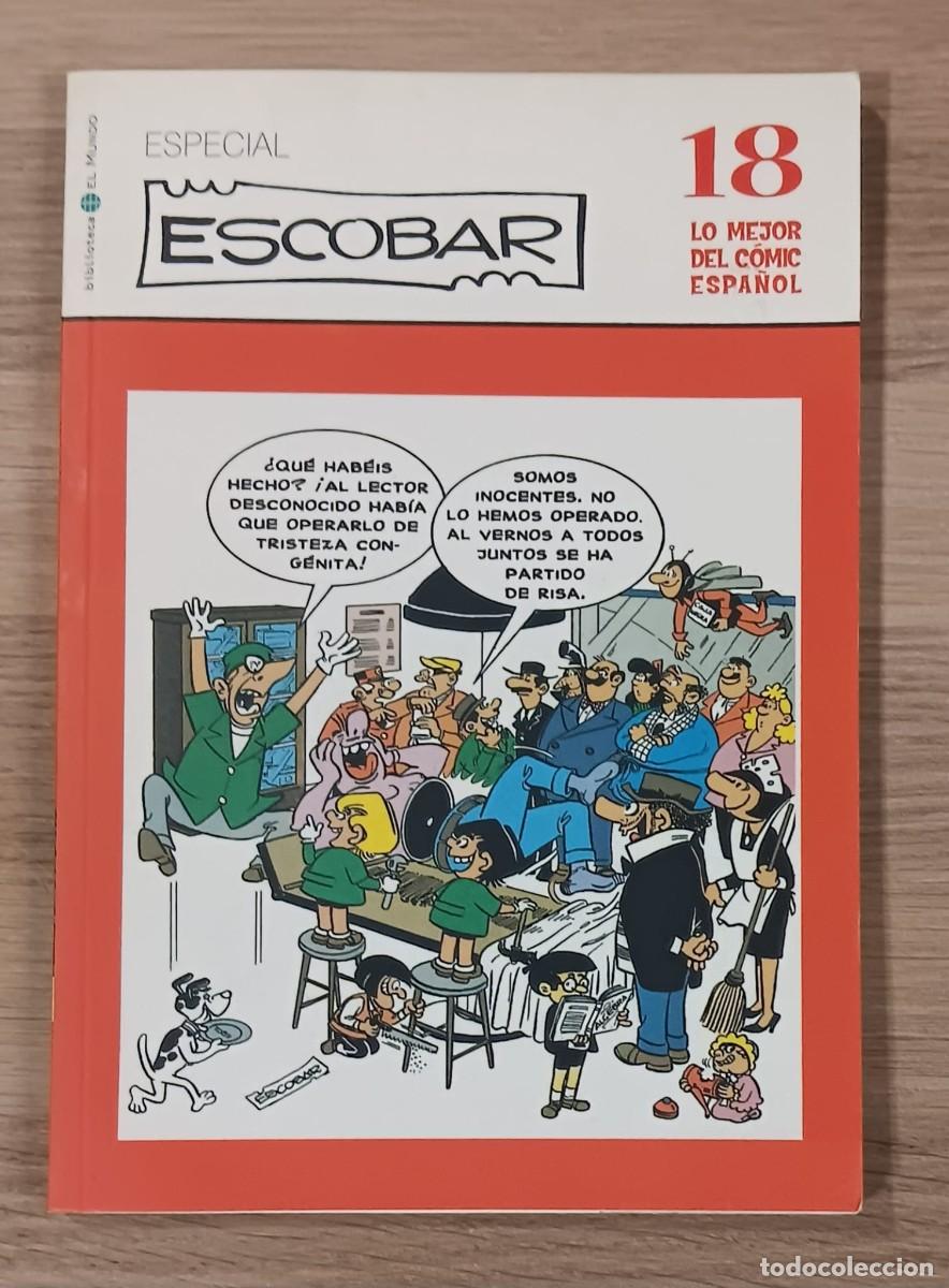 C&oacute;mics: COMIC LAS MEJORES HISTORIETAS DEL COMIC ESPA&Ntilde;OL NUMERO 18 ESPECIAL ESCOBAR EL MUNDO