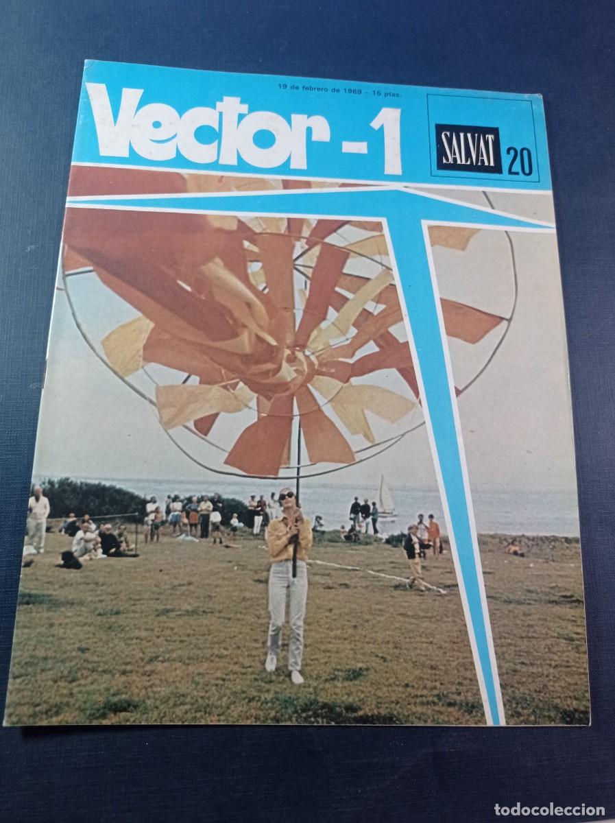 C&oacute;mics: VECTOR 1, FASC&Iacute;CULO N&ordm; 20. ENCICLOPEDIA PEDAG&Oacute;GICA. SALVAT, 1969. NUS Y EL &Aacute;TLETA POR ENRIC SI&Oacute; ++++