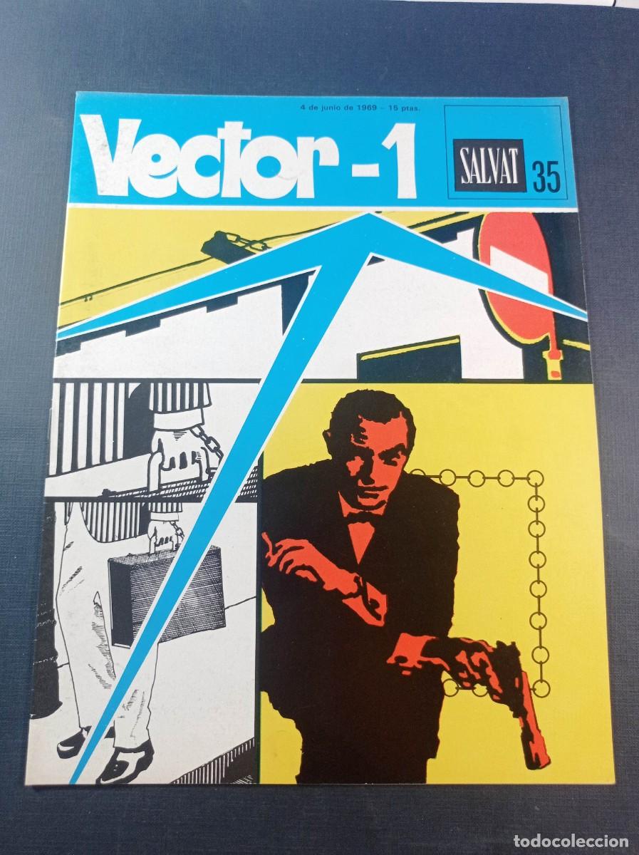 Comics: VECTOR 1, FASC&Iacute;CULO N&ordm; 35. ENCICLOPEDIA PEDAG&Oacute;GICA. SALVAT, 1969. NUS Y EL &Aacute;TLETA POR ENRIC SI&Oacute; ++++