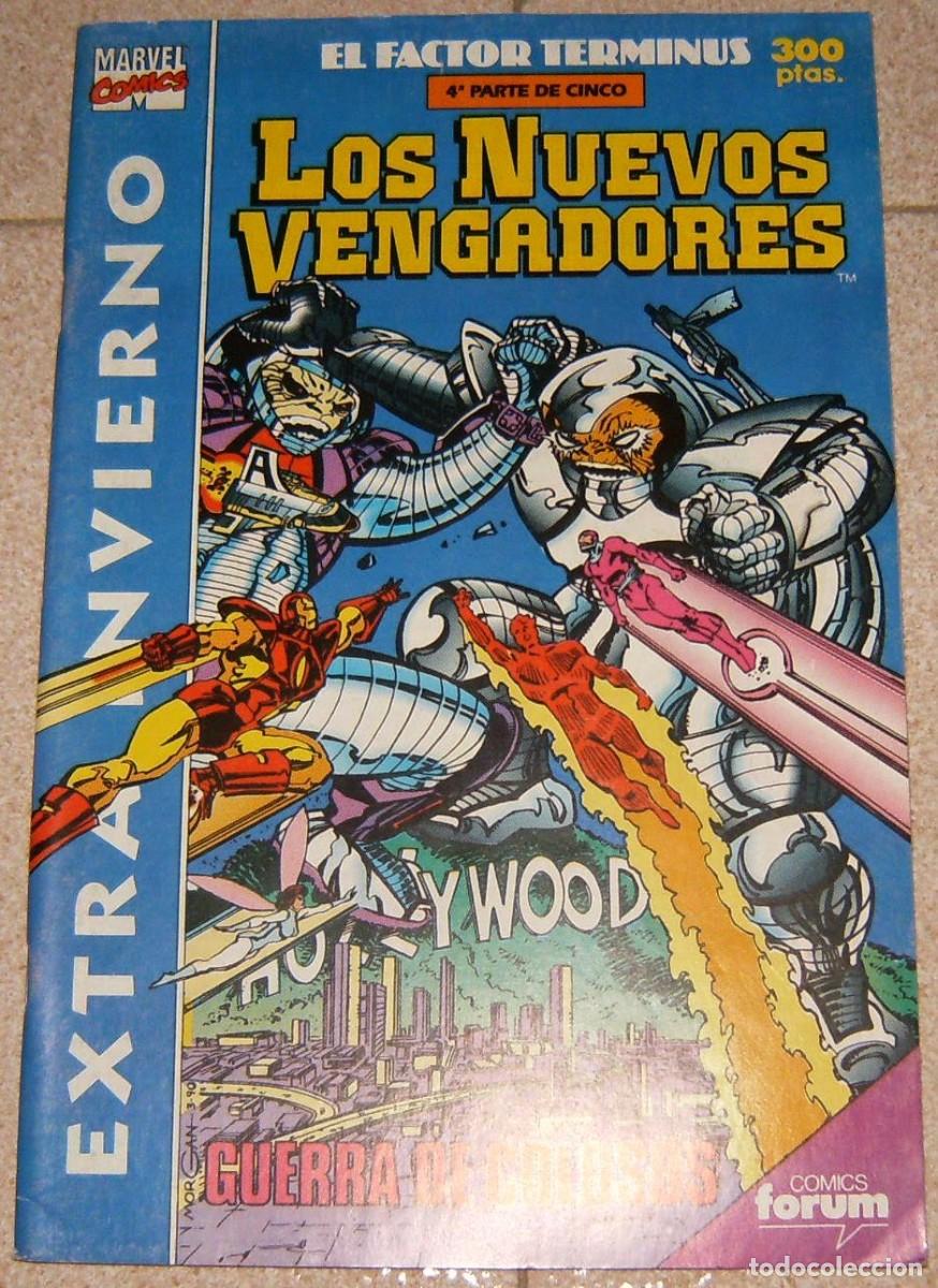 C&oacute;mics: LOS NUEVOS VENGADORES . ESPECIAL VERANO 1991 . FACTOR TERMINUS 4 a PARTE . FORUM