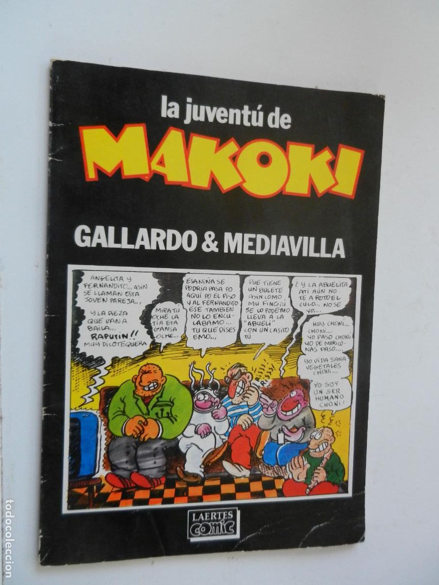 C&oacute;mics: LA JUVENTU DE MAKOKI - GALLARDO& MEDIAVILLA - LAERTES COMIC - 1982