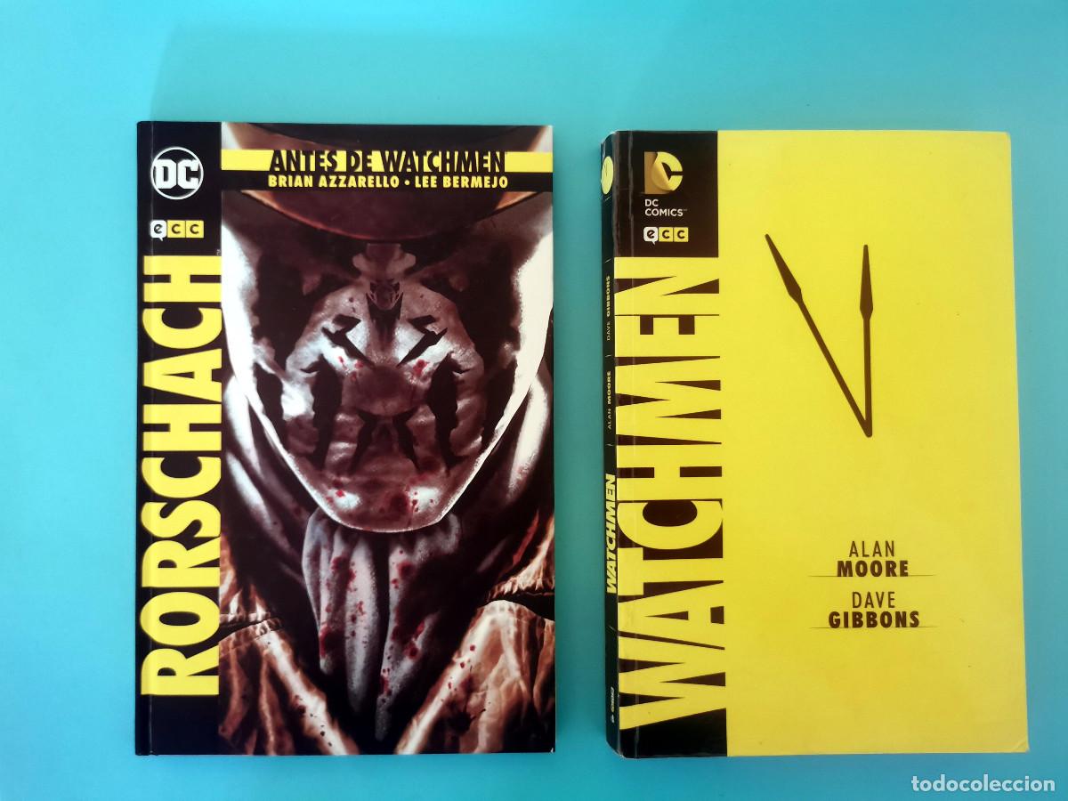C&oacute;mics: Watchmen. Alan Moore, Dave Gibbons. Antes de Watchmen: Rorschach - Brian Azzarello-Lee Bermejo