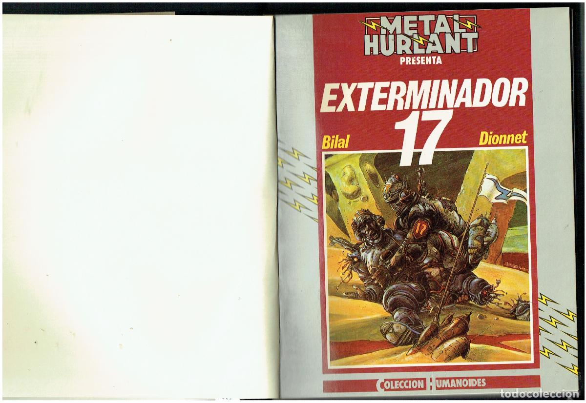 C&oacute;mics: METAL HURLANT. COLECCI&Oacute;N HUMANOIDES. TOMO ENCUADERNADO CON 5 NROS.(DEL 1 AL5)(B/8. RUM)