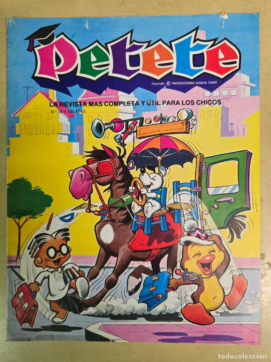 C&oacute;mics: Revista Petete 38.Editorial P.T.T.