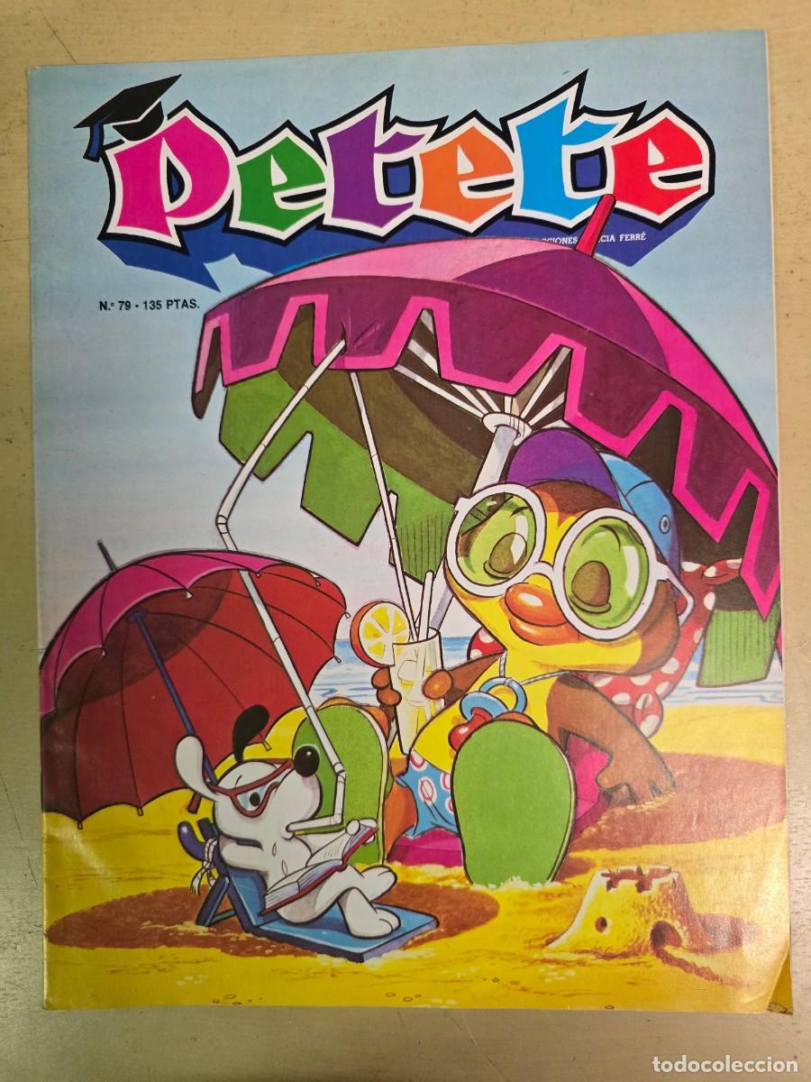 C&oacute;mics: Revista Petete 79.Editorial P.T.T.
