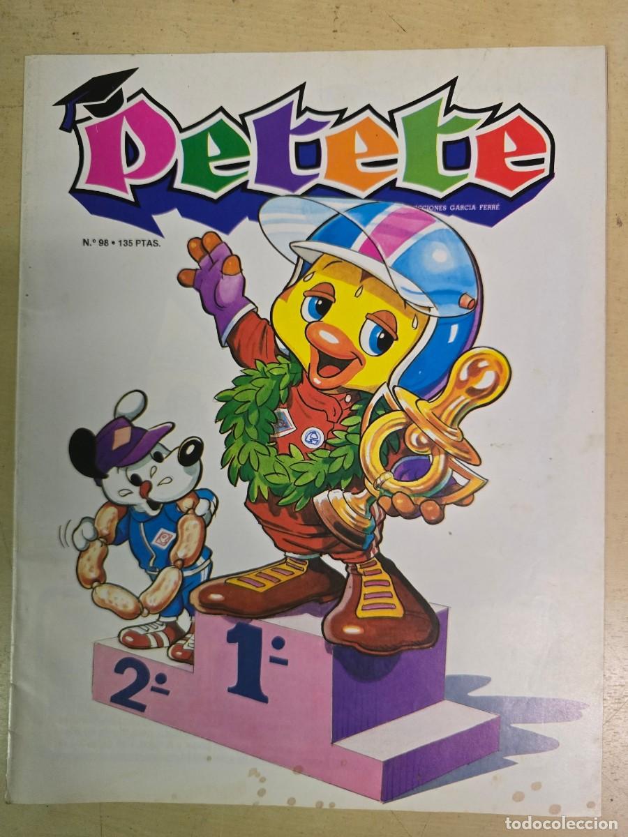 C&oacute;mics: Revista Petete 98.Editorial P.T.T.