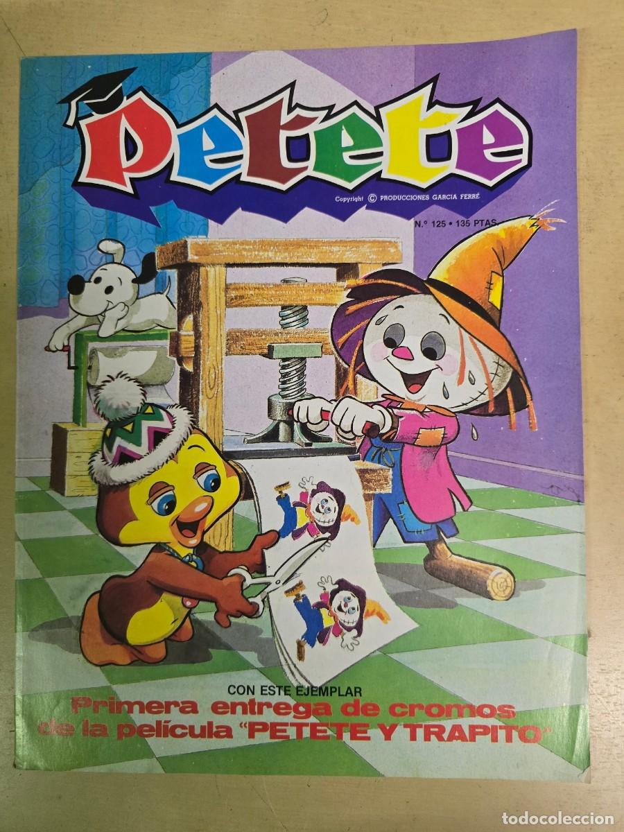 C&oacute;mics: Revista Petete 125.Editorial P.T.T.