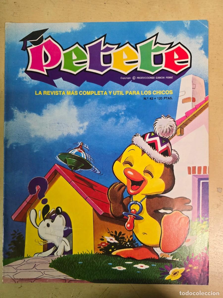 C&oacute;mics: Revista Petete 42.Editorial P.T.T.
