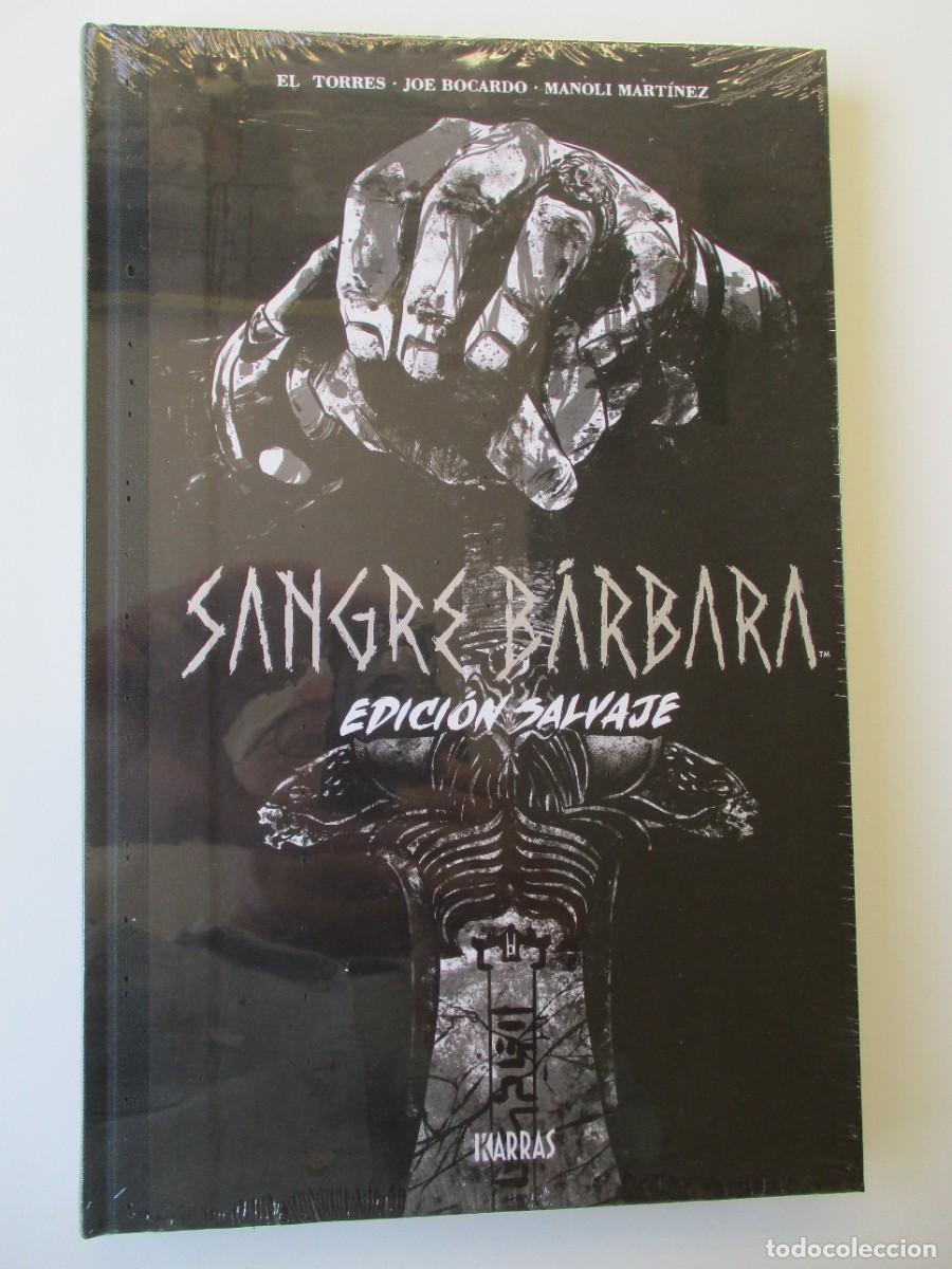 C&oacute;mics: TRILOGIA HOWARD (2021, KARRAS) VARIANTE 1 : EDICI&Oacute;N SALVAJE SANGRE B&Aacute;RBARA : EDICI&Oacute;N SALVAJE