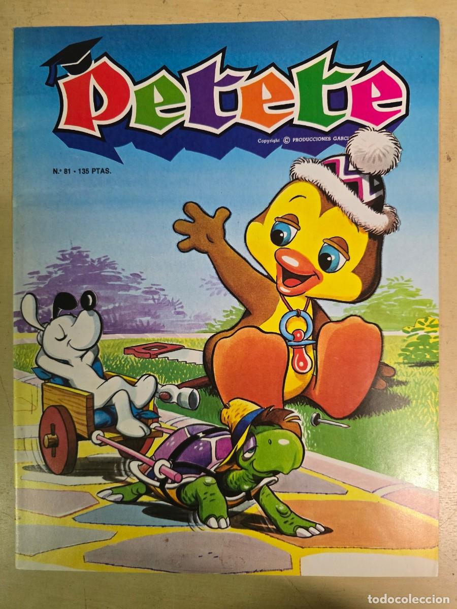 C&oacute;mics: Revista Petete 81.Editorial P.T.T.