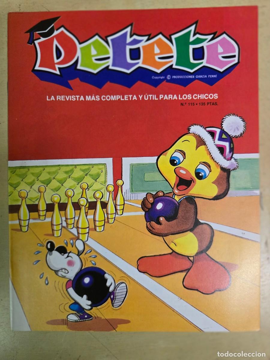 C&oacute;mics: Revista Petete 115.Editorial P.T.T.