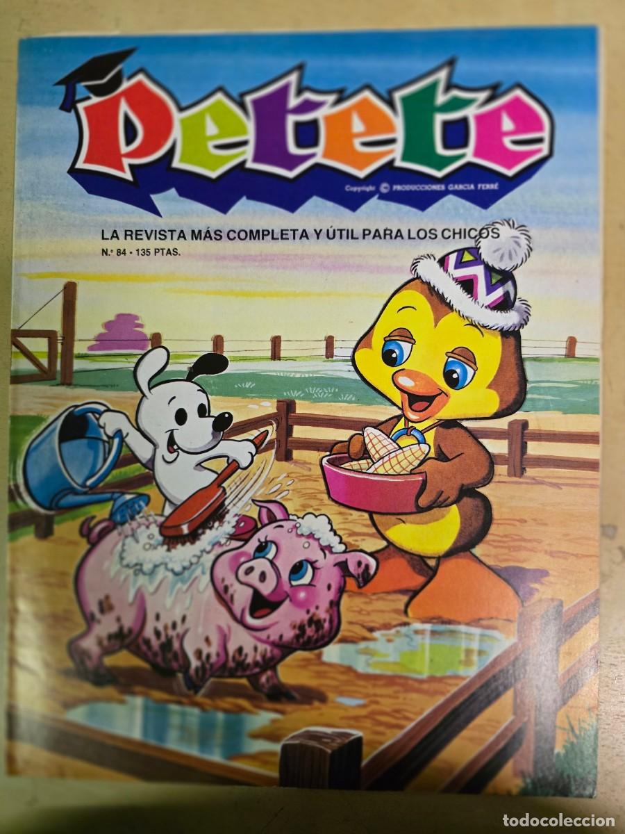 C&oacute;mics: Revista Petete 84.Editorial P.T.T.