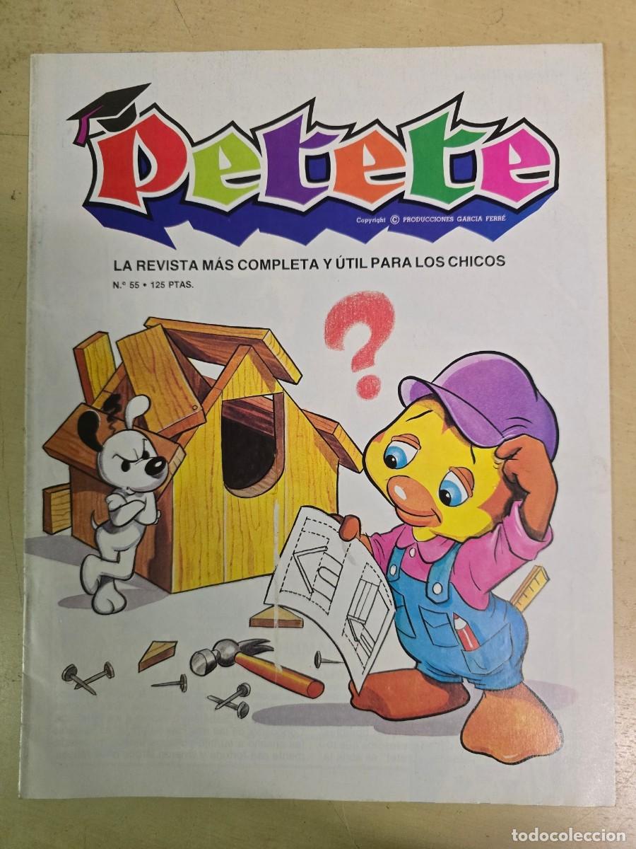 C&oacute;mics: Revista Petete 55.Editorial P.T.T.