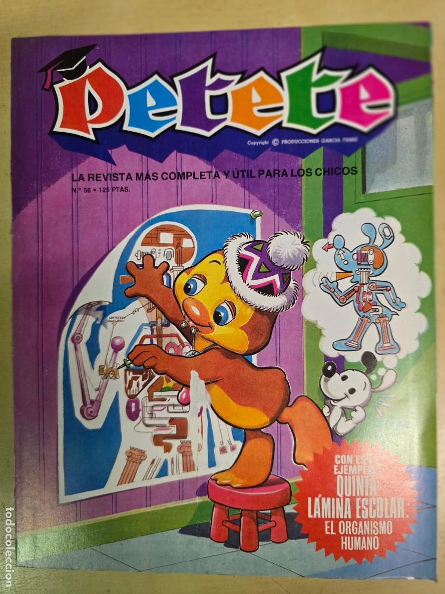C&oacute;mics: Revista Petete 56.Editorial P.T.T.