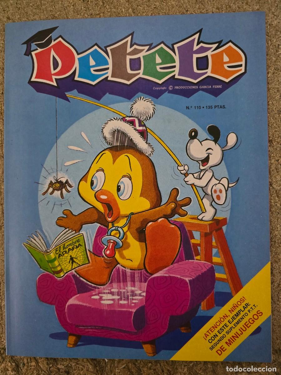 C&oacute;mics: Revista Petete 110.Editorial P.T.T.