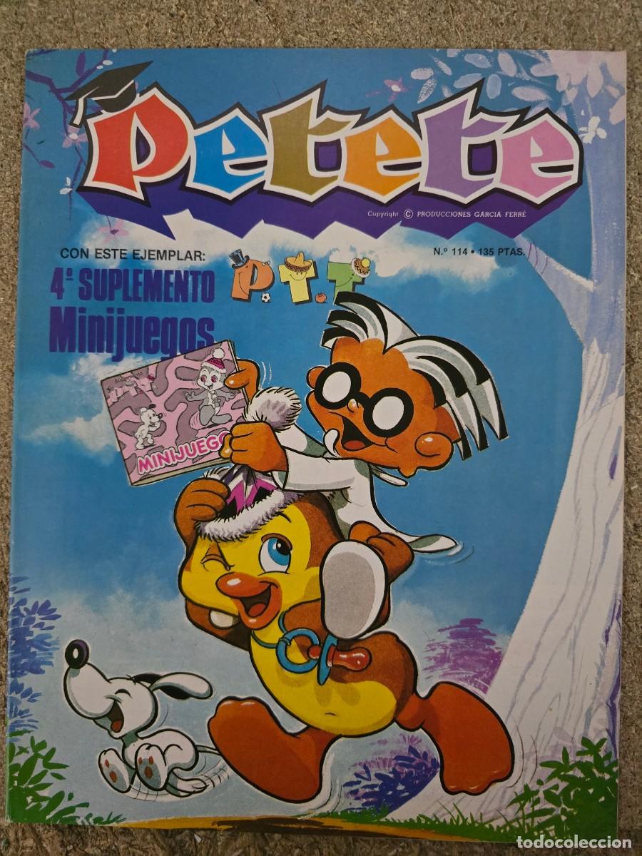 C&oacute;mics: Revista Petete 114.Editorial P.T.T.