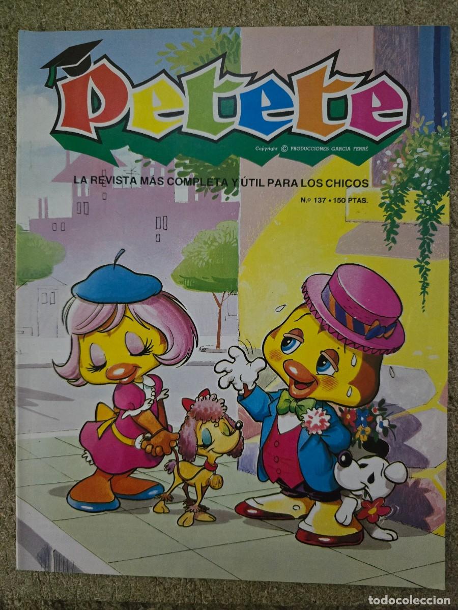C&oacute;mics: Revista Petete 137.Editorial P.T.T.
