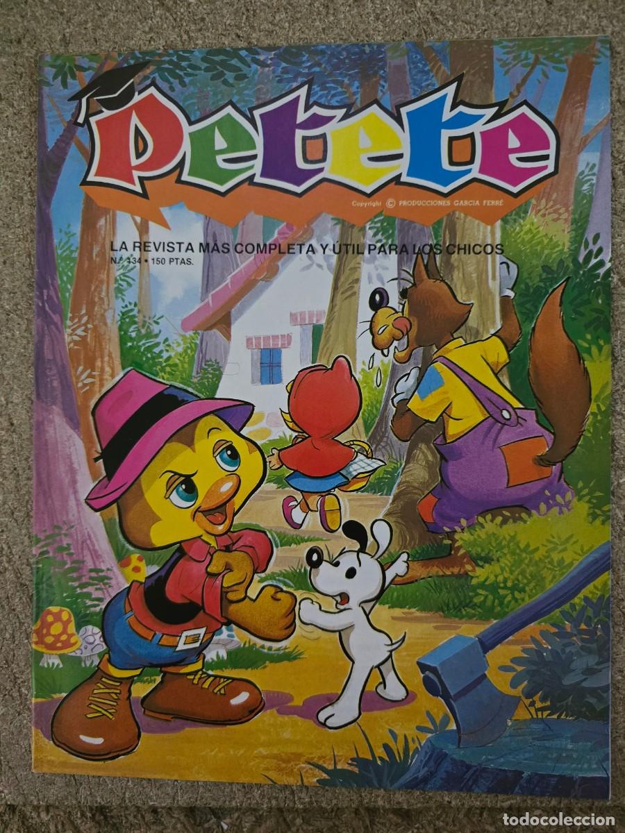 C&oacute;mics: Revista Petete 134.Editorial P.T.T.