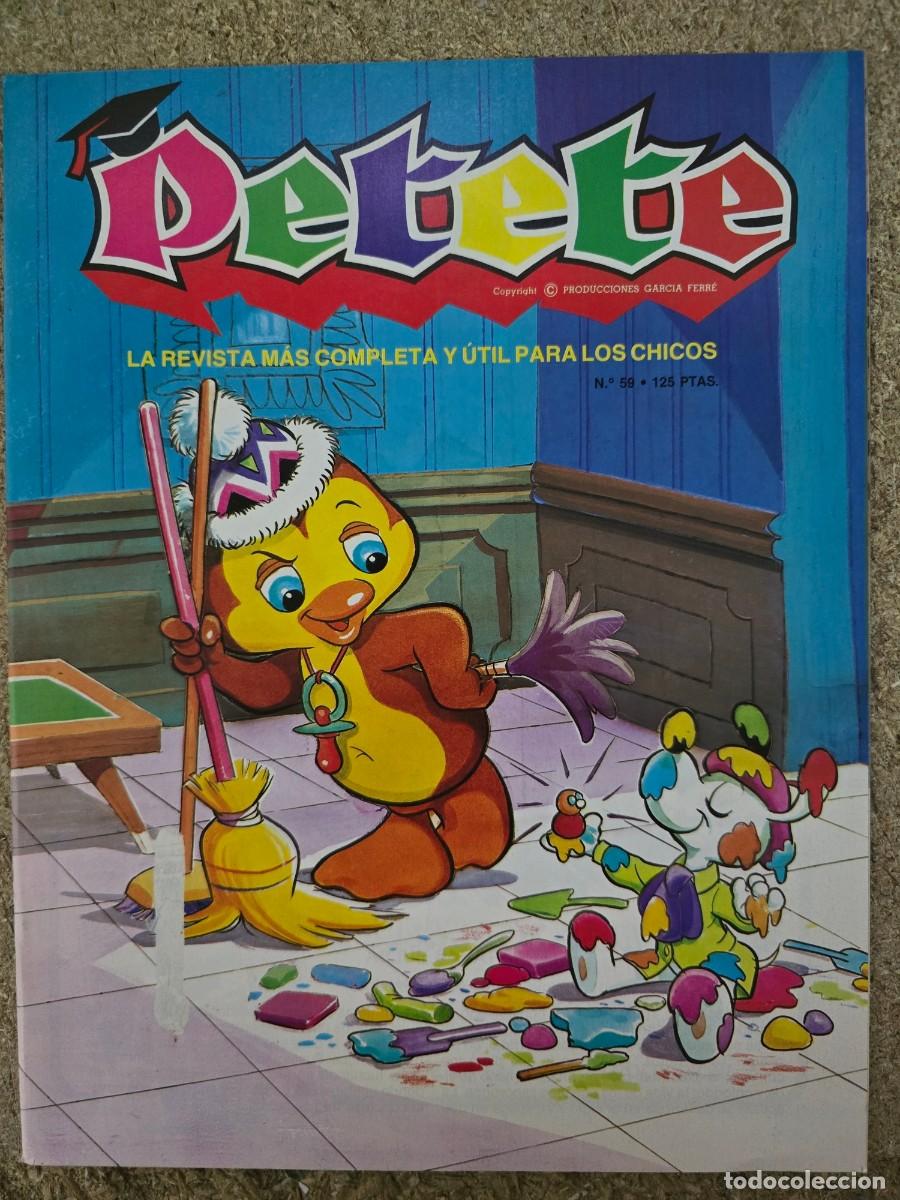 C&oacute;mics: Revista Petete 59.Editorial P.T.T.