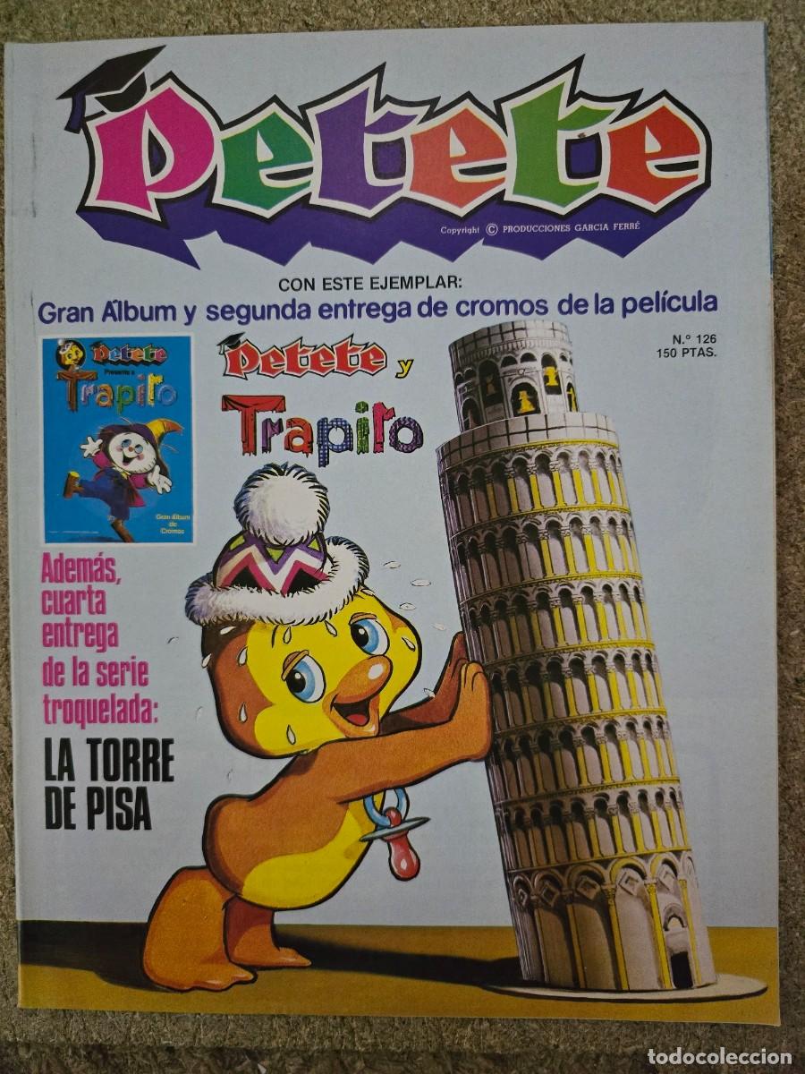 Comics: Revista Petete 126.Editorial P.T.T.