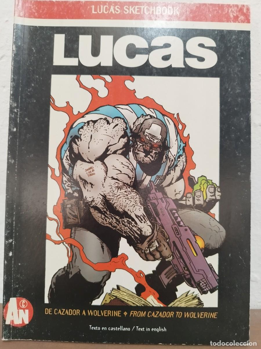 C&oacute;mics: C&Oacute;MIC LUCAS SKETCHBOOK: DE CAZADOR A WOLVERINE - JORGE LUCAS - ANCARES EDITORA