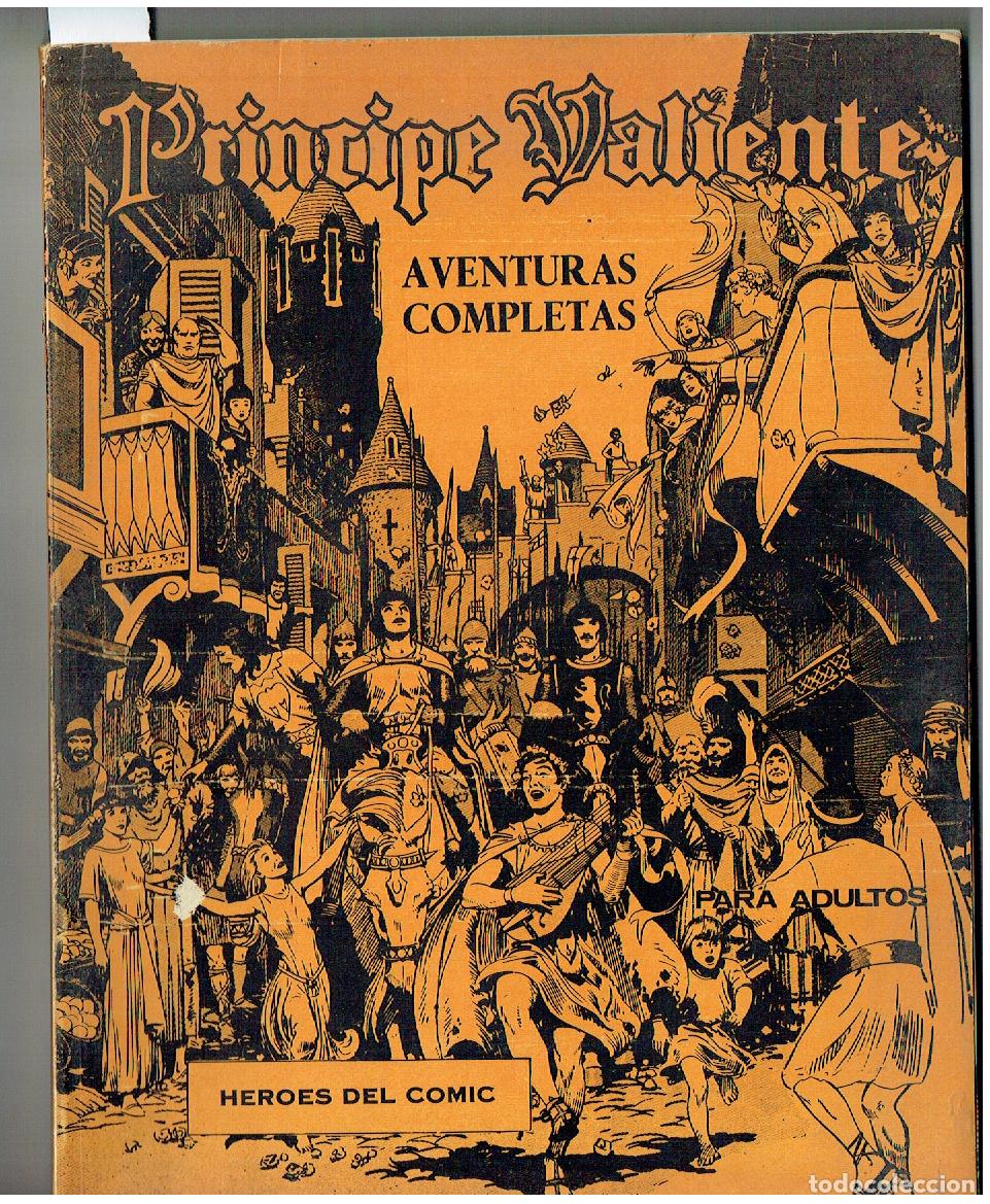 C&oacute;mics: PRINCIPE VALIENTE. AVENTURAS COMPLETAS. H&Eacute;ROES DEL C&Oacute;MIC. BURU LAN, 1972.(B/36. RUM)
