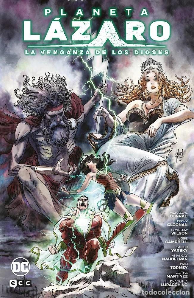 C&oacute;mics: Planeta L&aacute;zaro: La venganza de los dioses - Alitha Mart&iacute;nez, Amancay Nahuelp&aacute;n, Becky Cloonan - ECC