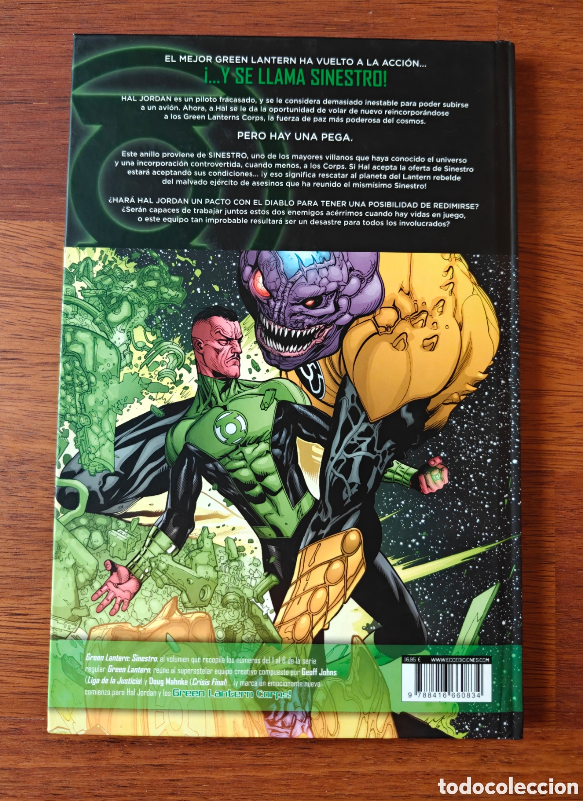 C&oacute;mics: Integral Sinestro. Green Lantern. Geoff Johns. - Foto 2
