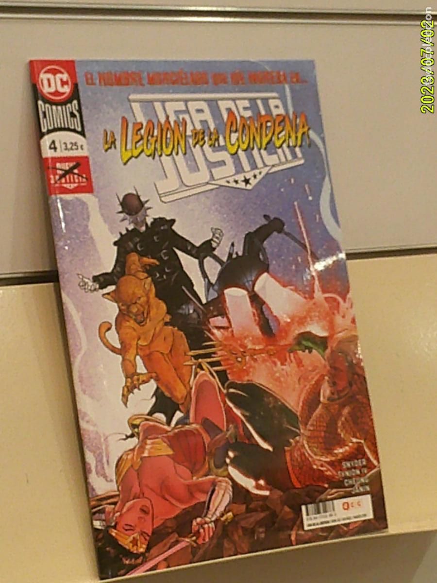 C&oacute;mics: LIGA DE LA JUSTICIA N&ordm; 4-82 MARZO 2019 LA LEGION DE LA CONDENA DC - ECC