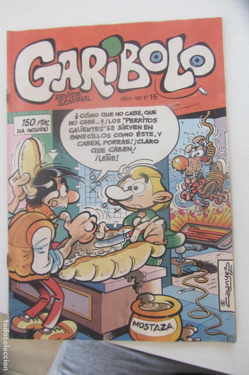 C&oacute;mics: GARIBOLO. N&ordm; 15. CIA. GRAL EDICIONES. 1987 arx203