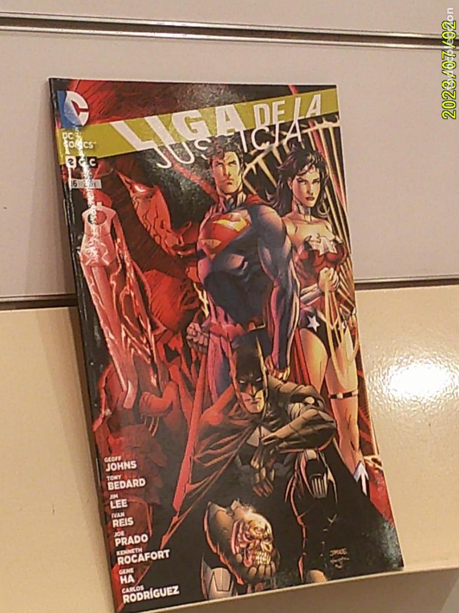 C&oacute;mics: LIGA DE LA JUSTICIA N&ordm; 16 GEOFF JOHNS DC - ECC